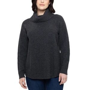 Tahari - Women's Merino Wool Cowl Neck Sweater